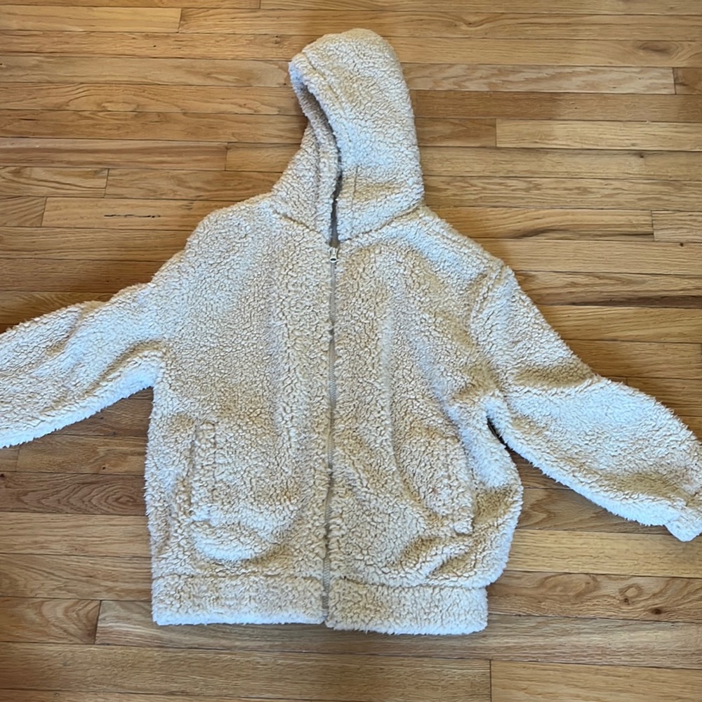Beige wool sweater